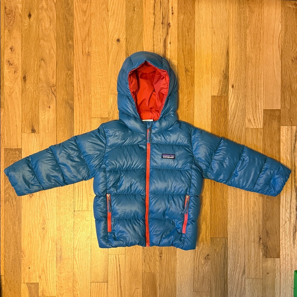 Patagonia Toddler’s Hi-Loft Down Sweater Hoody